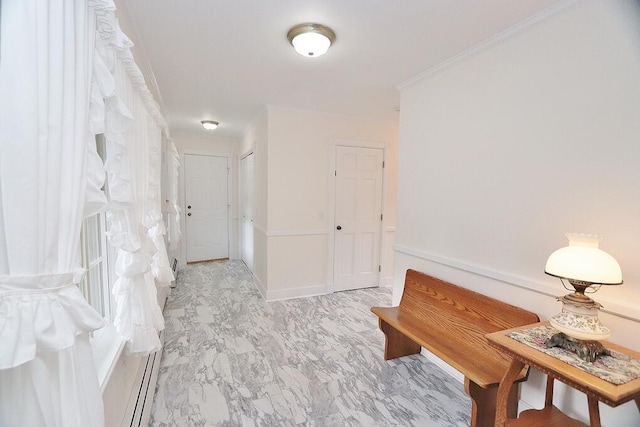 2101 Ohio St, Bangor, ME 04401 - hall featuring marble finish floor