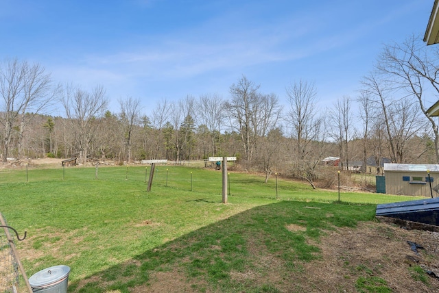 205 Patterson Rd, Limerick, ME 04048 - view of yard with a storage shed and an outdoor structure