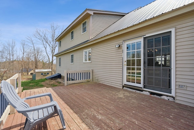 205 Patterson Rd, Limerick, ME 04048 - view of wooden terrace