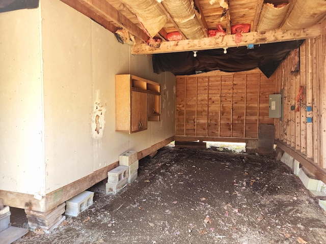 305 Main St N, Searsmont, ME 04973 - interior space with electric panel