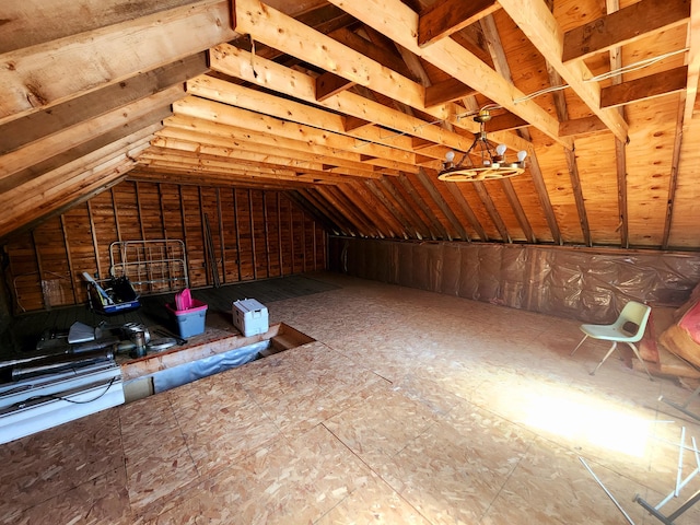 305 Main St N, Searsmont, ME 04973 - view of attic
