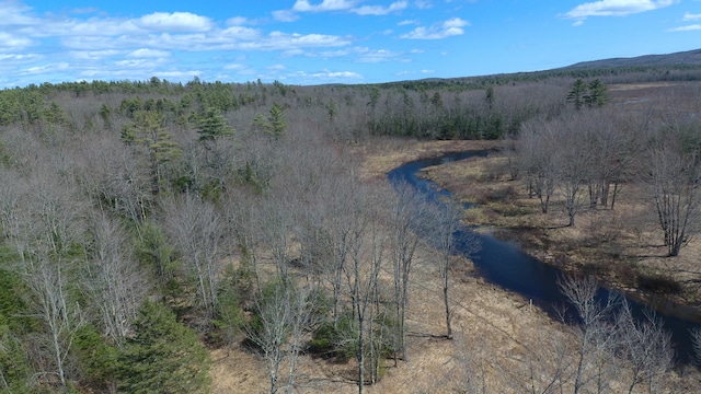 305 Main St N, Searsmont, ME 04973 - drone / aerial view featuring a forest view