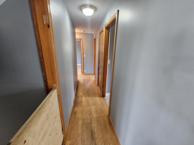 57 Owlsboro Rd, Mount Chase, ME 04765 - hall featuring light wood finished floors and baseboards