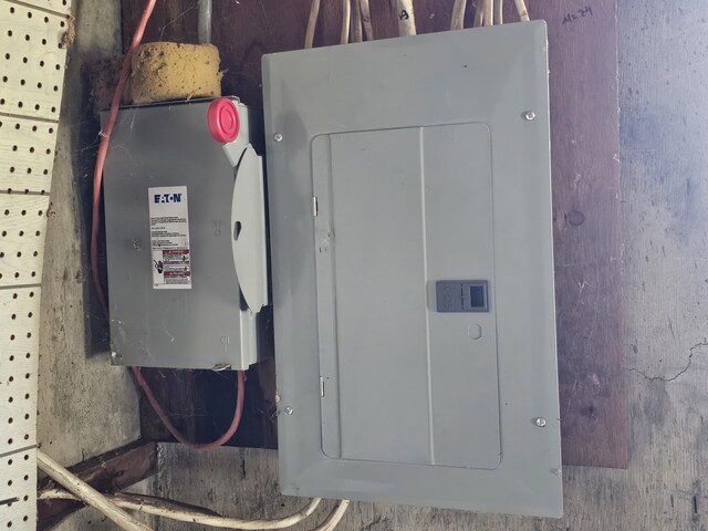 57 Owlsboro Rd, Mount Chase, ME 04765 - utility room with electric panel