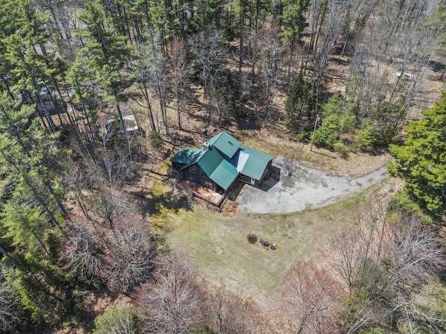 48 Thistle Ln, Sidney, ME 04330 - view from above of property