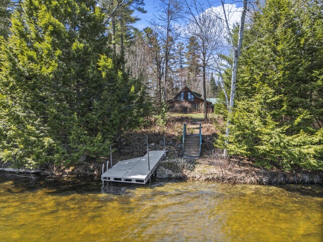 48 Thistle Ln, Sidney, ME 04330 - view of dock
