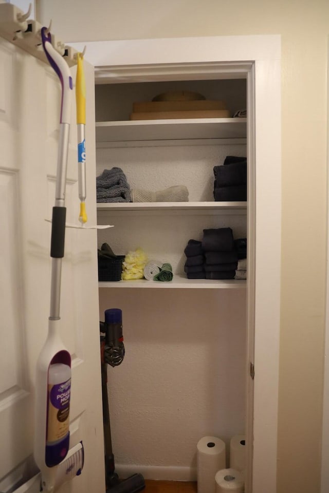 view of closet