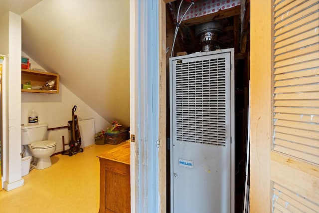 room details featuring a heating unit