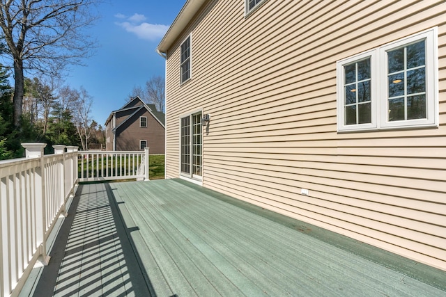 view of deck
