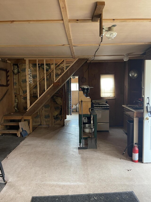 173 N Tamworth Rd, Otisfield, ME 04270 - view of garage