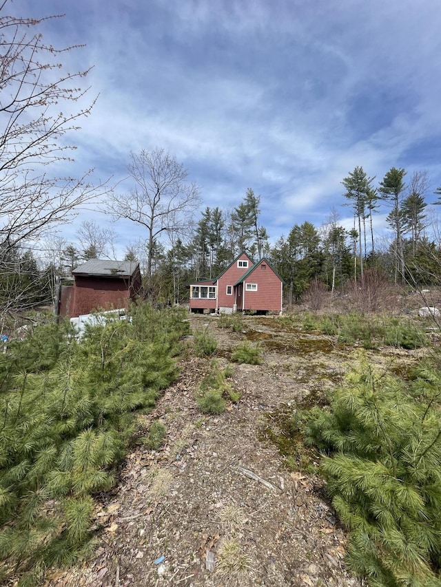 173 N Tamworth Rd, Otisfield, ME 04270 - view of yard with a barn and an outdoor structure