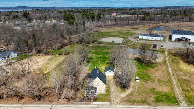 126 Elm St, Newport, ME 04953 - birds eye view of property