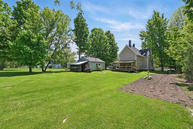 126 Elm St, Newport, ME 04953 - view of grassy yard