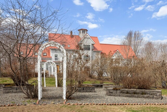 view of property's community