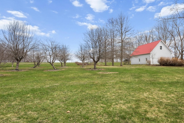 view of yard