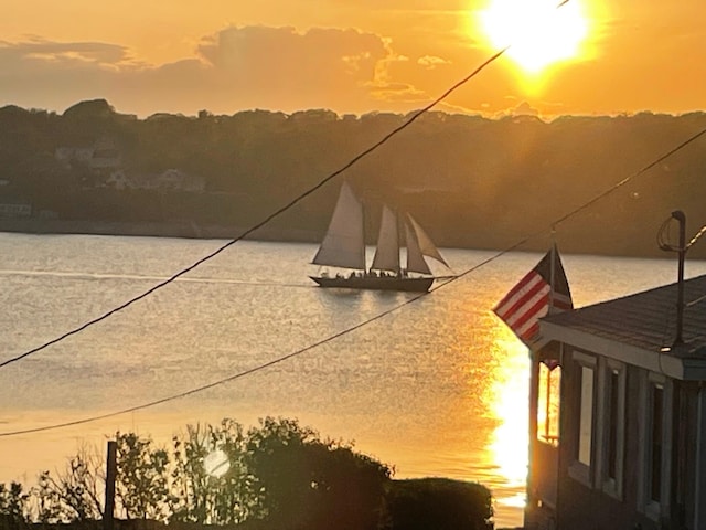 property view of water