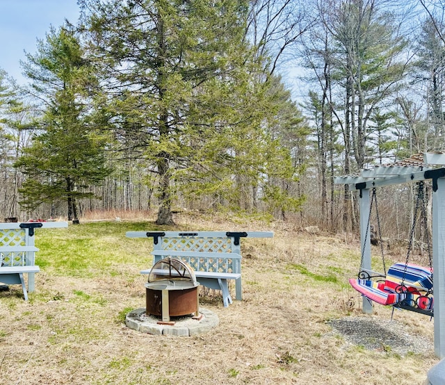 view of yard