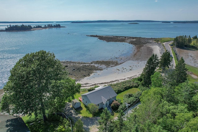 397 Cape Split Rd, Addison, ME 04606 - bird's eye view of a nearby body of water