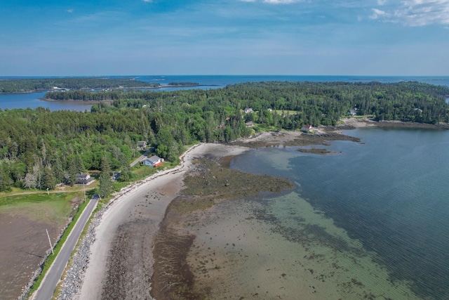 397 Cape Split Rd, Addison, ME 04606 - drone / aerial view of a nearby body of water