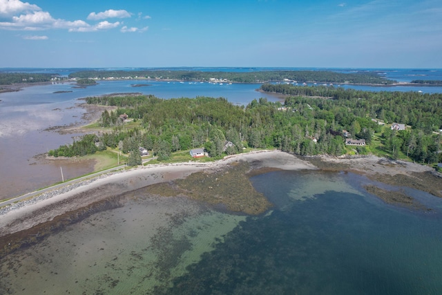 397 Cape Split Rd, Addison, ME 04606 - aerial view of property's location with a nearby body of water