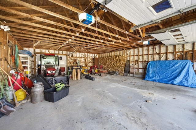 135 Williams Rd, Newport, ME 04953 - garage with a garage door opener