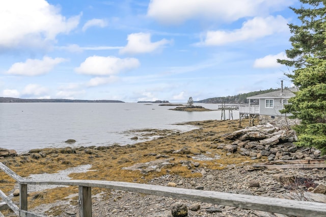 property view of water