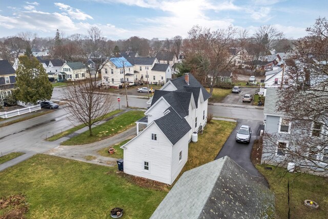 32 Webster Ave, Bangor, ME 04401 - bird's eye view featuring a residential view