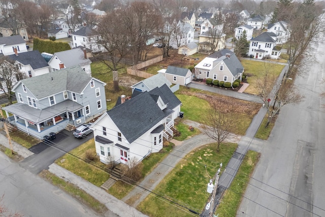 32 Webster Ave, Bangor, ME 04401 - birds eye view of property with a residential view
