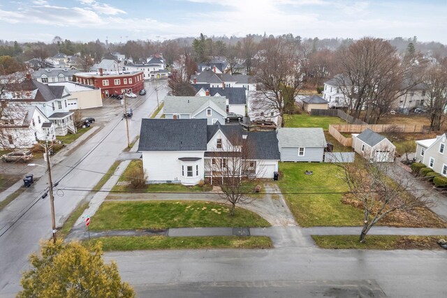 32 Webster Ave, Bangor, ME 04401 - bird's eye view with a residential view