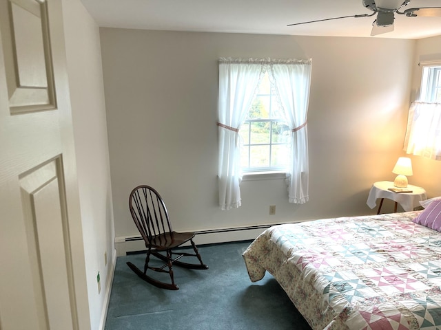 bedroom featuring carpet flooring