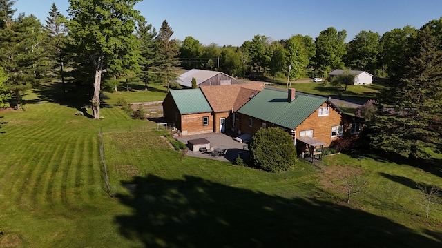 129 Ledge Hill Rd, Corinth, ME 04427 - view from above of property