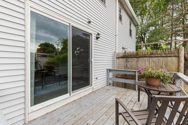 21 Valley St Unit 1, South Portland, ME 04106 - view of wooden deck