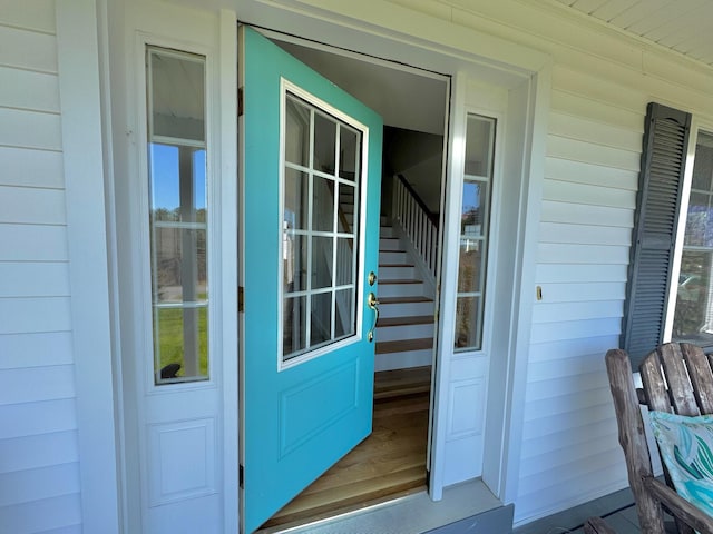 view of entrance to property