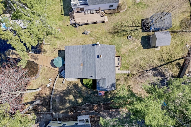 drone / aerial view