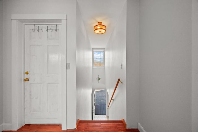 view of stairs