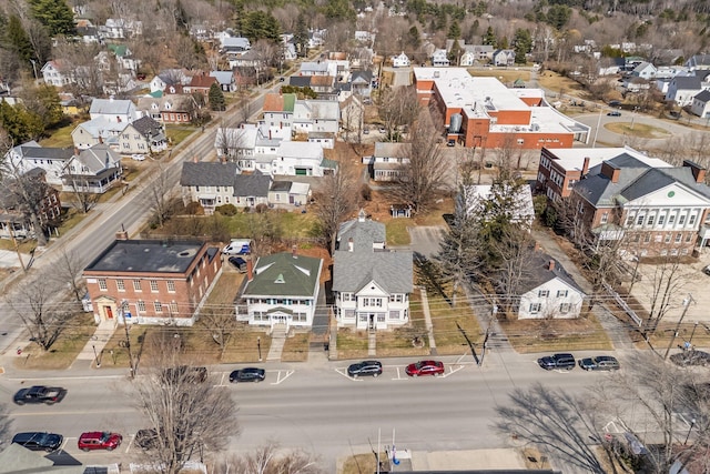 bird's eye view featuring a residential view