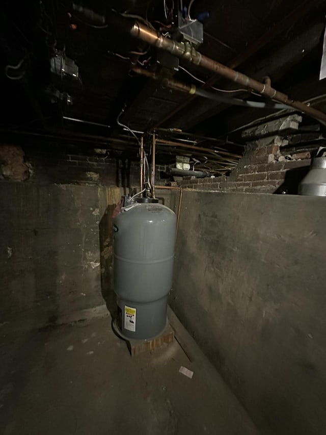 14 Elm St, Houlton, ME 04730 - view of unfinished basement