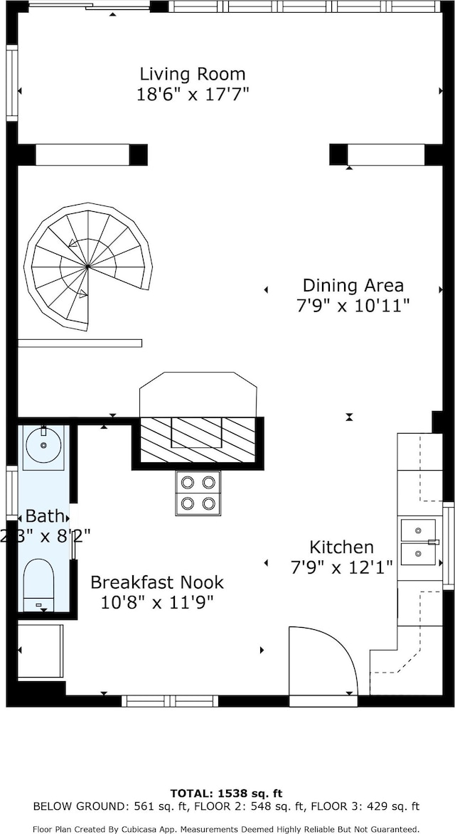 view of layout