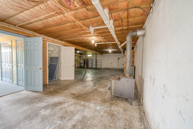 6 Seaside Dr, Belfast, ME 04915 - view of unfinished basement