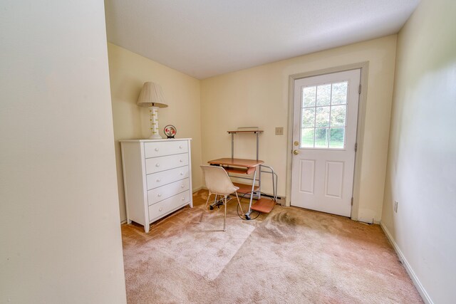 6 Seaside Dr, Belfast, ME 04915 - carpeted office with baseboards