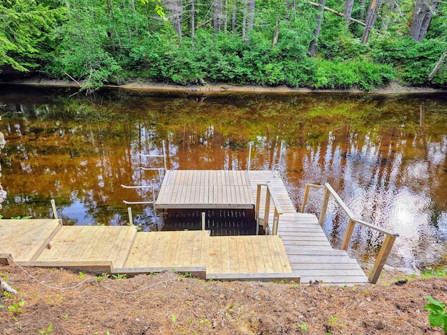 137 Maplewood Dr, Naples, ME 04055 - dock area with a water view