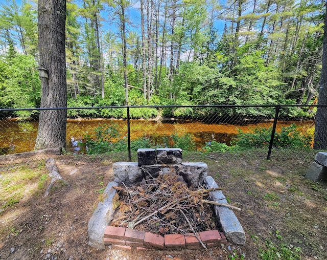 137 Maplewood Dr, Naples, ME 04055 - view of yard featuring fence