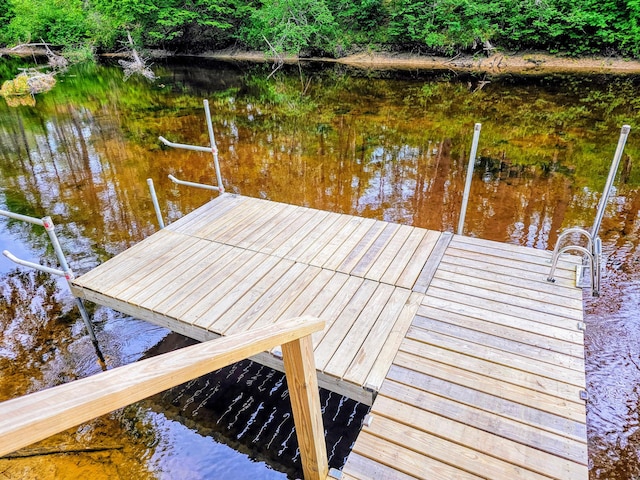 137 Maplewood Dr, Naples, ME 04055 - dock featuring a water view