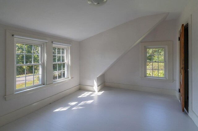 258 River Rd, Eliot, ME 03903 - additional living space with plenty of natural light and lofted ceiling