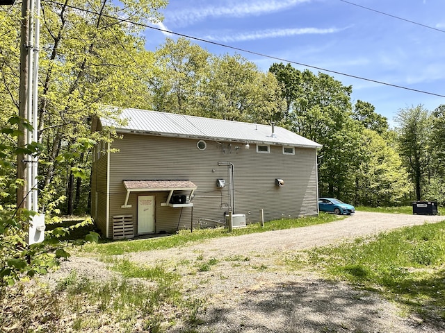 1057 Back Brooks Rd, Monroe, ME 04951 - back of house featuring driveway