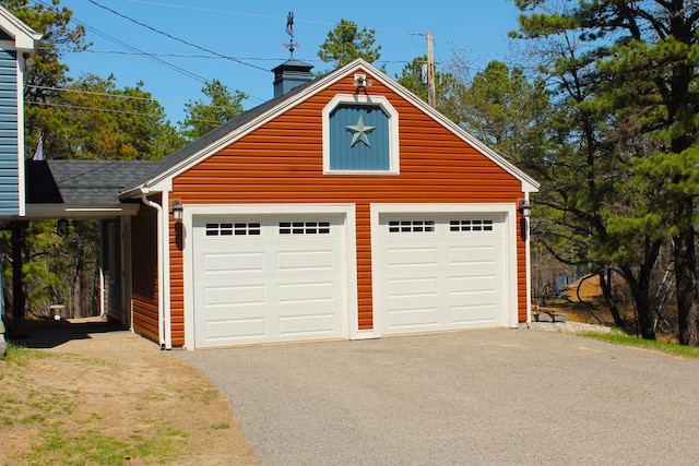 372 Pine Springs Rd, Shapleigh, ME 04076 - view of garage