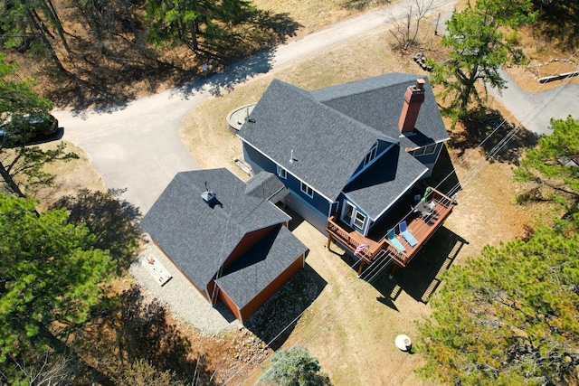 372 Pine Springs Rd, Shapleigh, ME 04076 - view from above of property