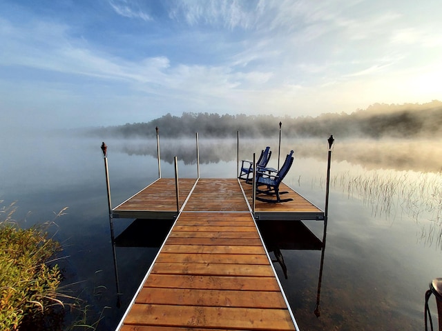 372 Pine Springs Rd, Shapleigh, ME 04076 - view of dock