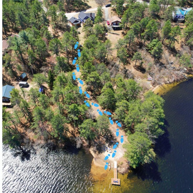 372 Pine Springs Rd, Shapleigh, ME 04076 - aerial view of property and surrounding area featuring a nearby body of water