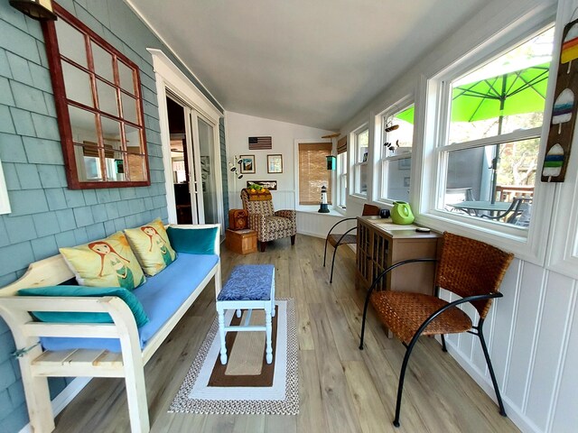372 Pine Springs Rd, Shapleigh, ME 04076 - sunroom / solarium with vaulted ceiling